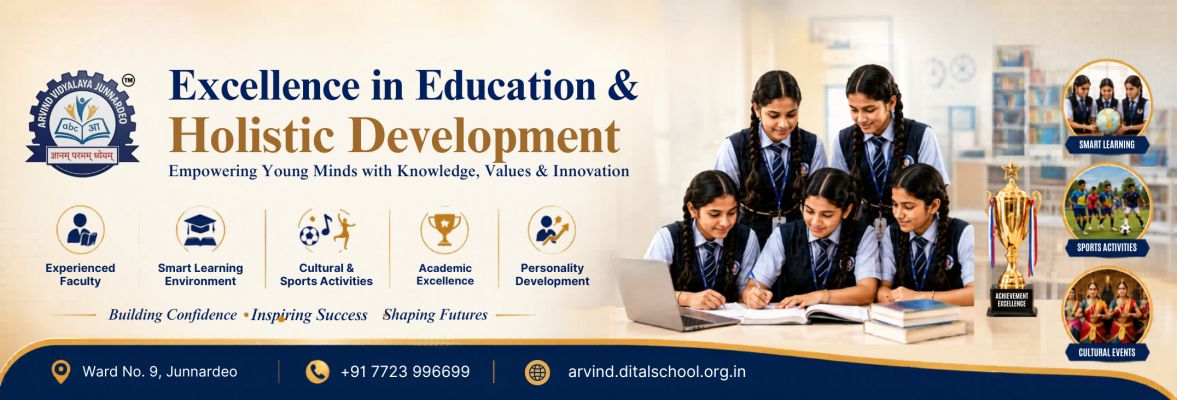 Banner : ARVIND VIDYALAYA™ 